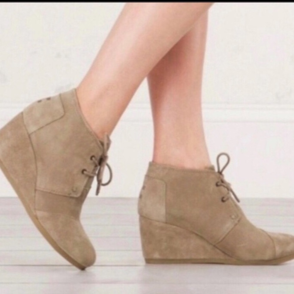 Women’s Wedge Ankle Booties FOREVER Shoes
